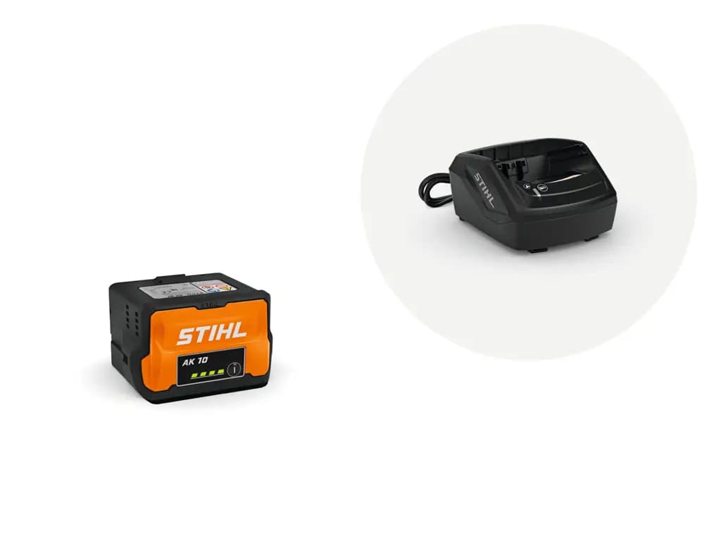 Starter set se akumulátorem AK 10 a nabíječkou AL 101