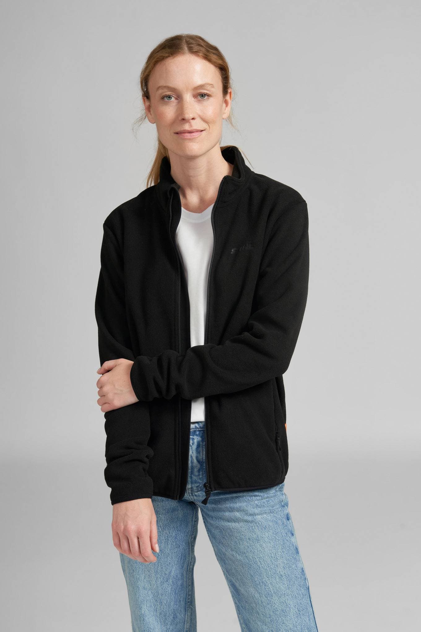 Fleecová mikina CLASSIC BLACK