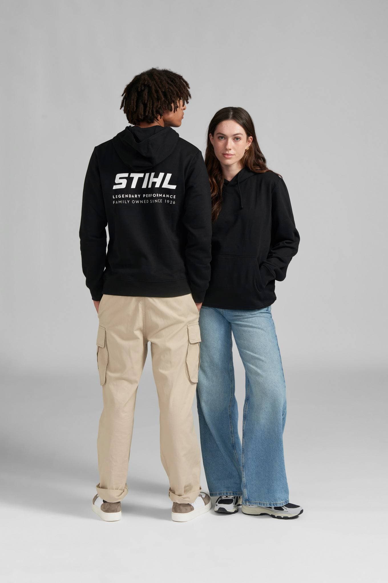 Mikina BACK LOGO