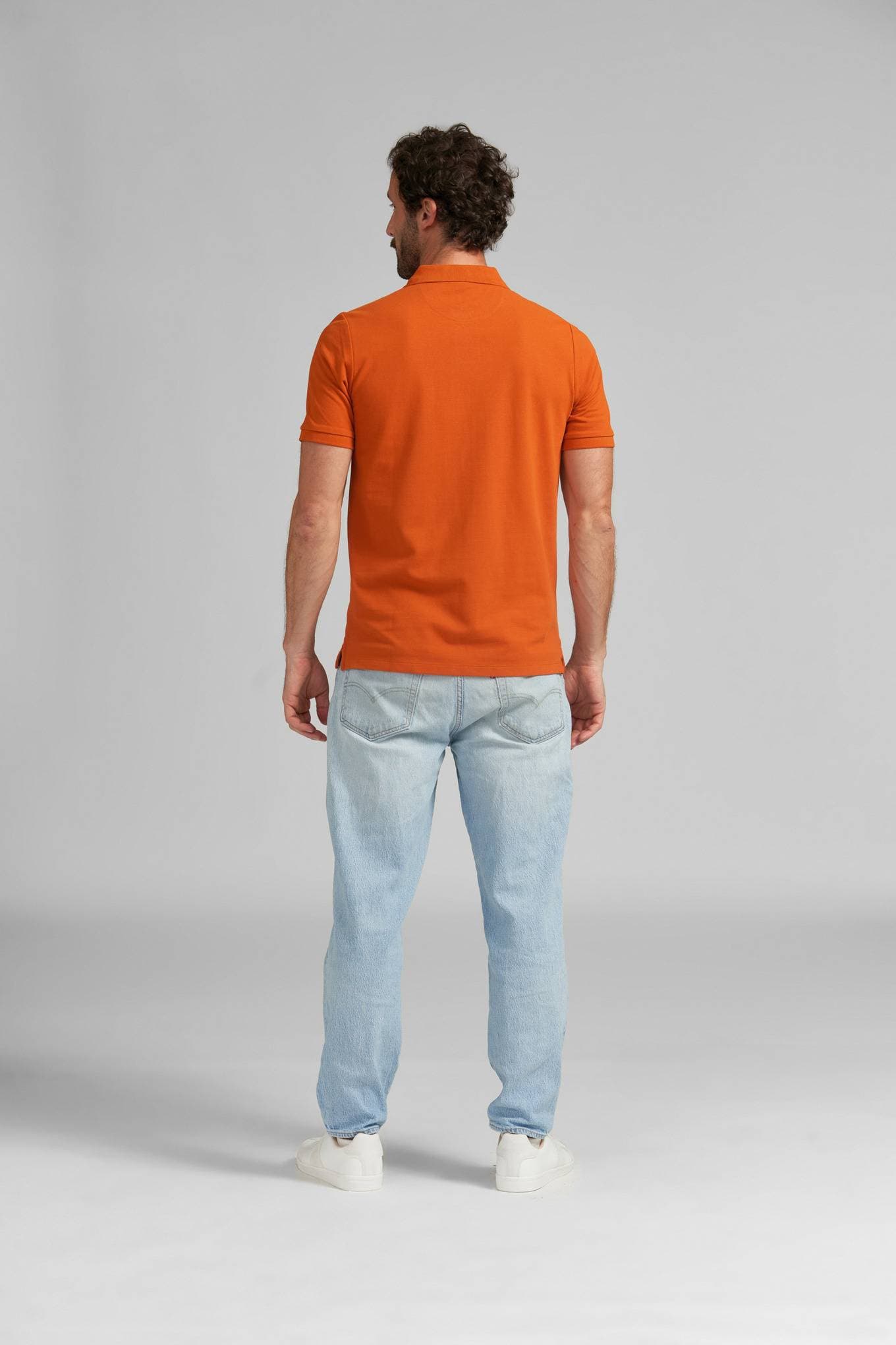 Polo tričko BASIC ORANGE