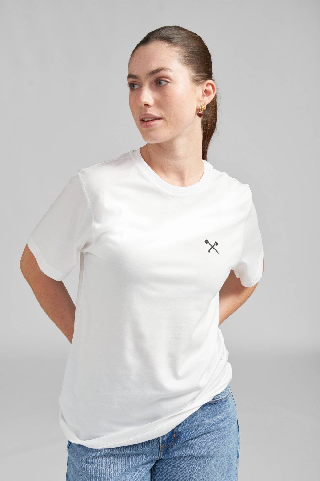 Tričko TIMBERSPORTS® AXE WHITE