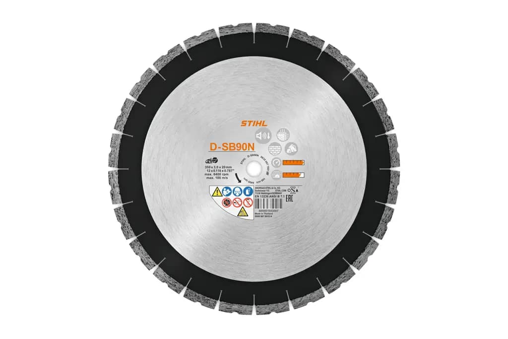 Diamantový řezný kotouč, beton / tvrdý kámen, D‑SB90N, Ø 300 mm / 12"