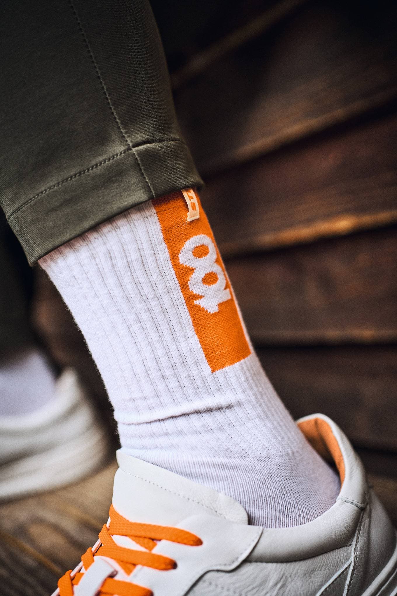 Ponožky 100 let STIHL bílé