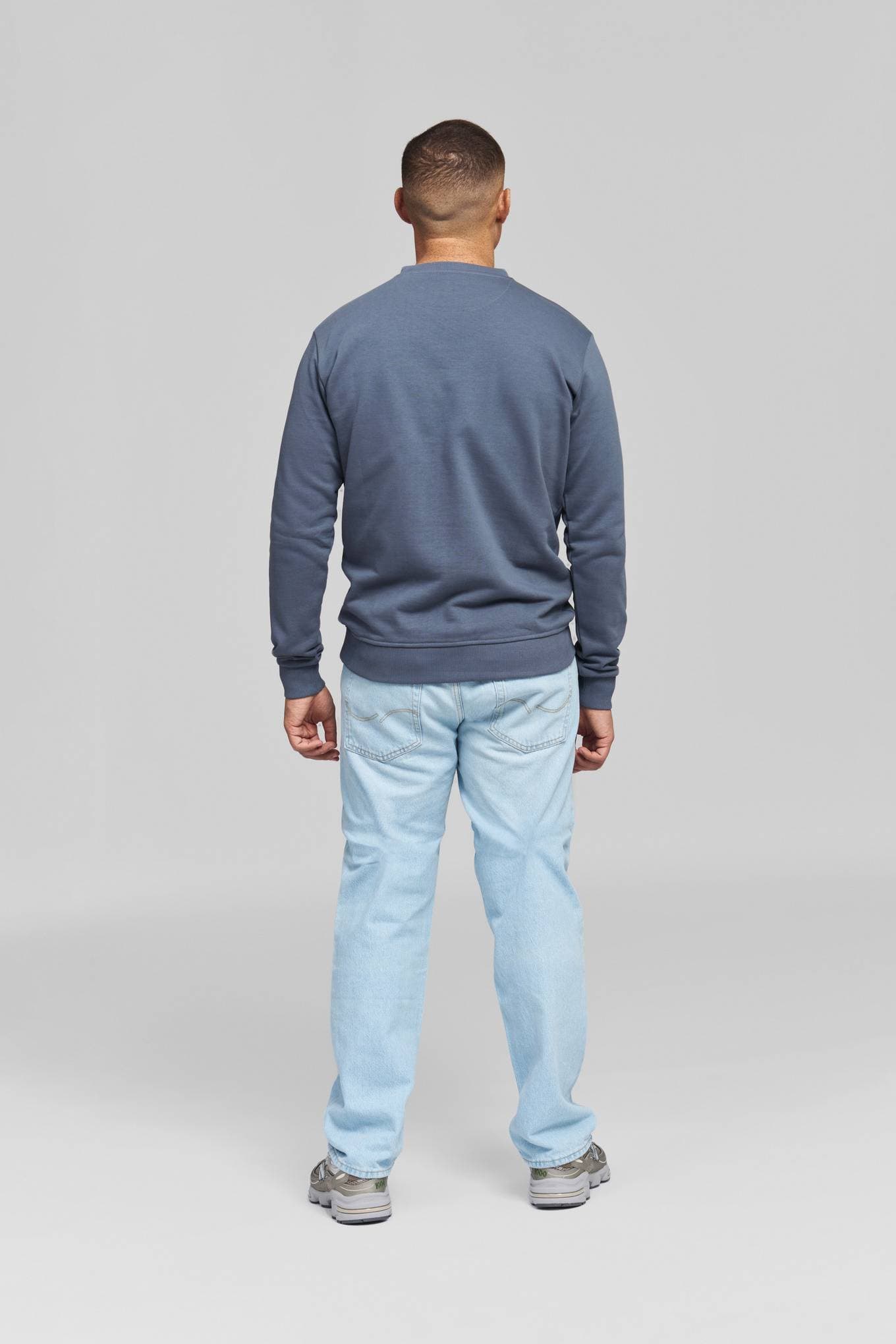 Mikina LOGO CHEST BLUE