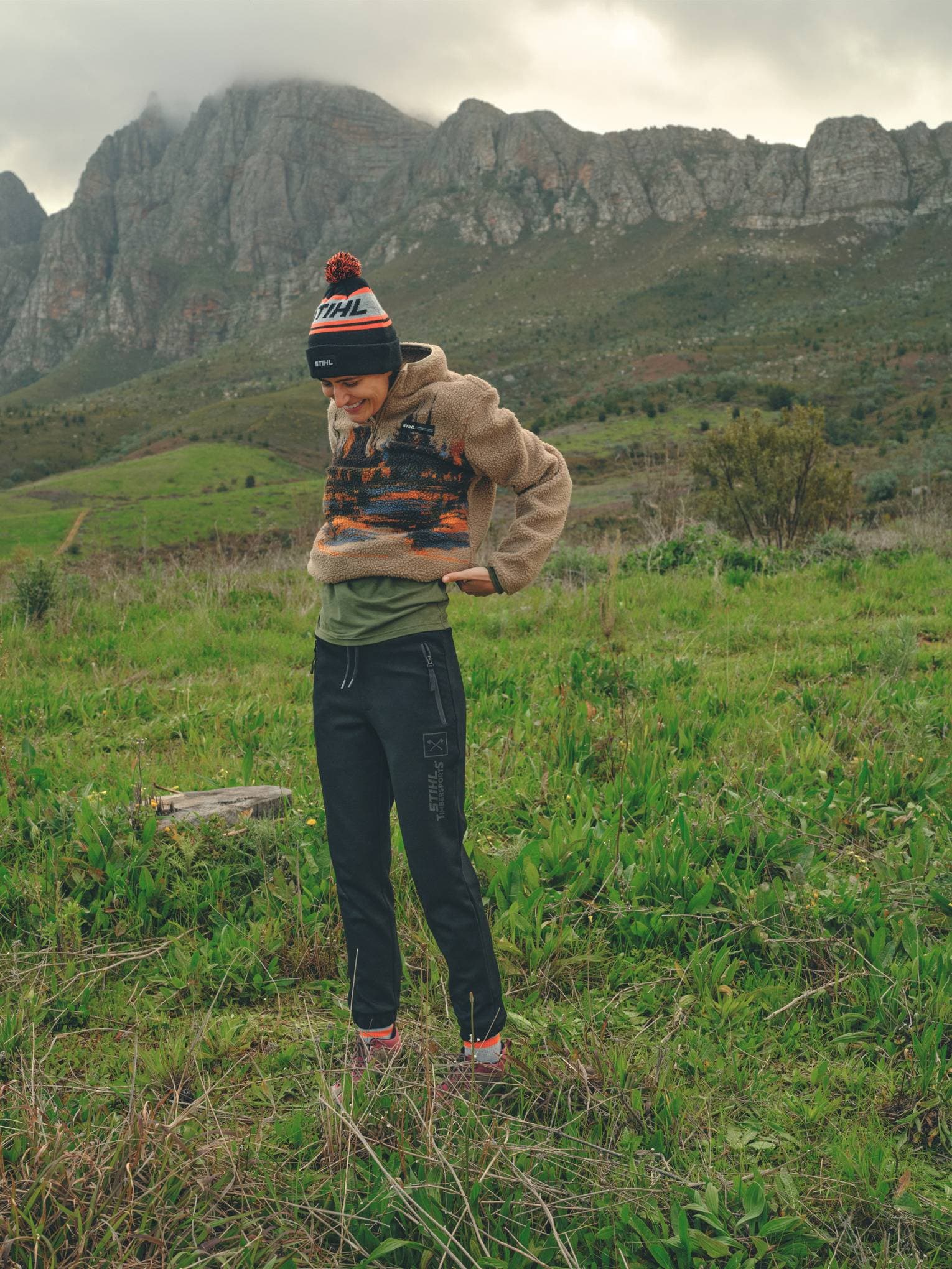 Tepláky TIMBERSPORTS® černé