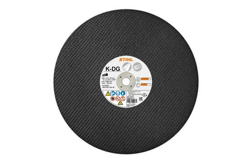 Řezný kotouč, výstavba potrubí, K-DG, Ø 300 mm / 12"