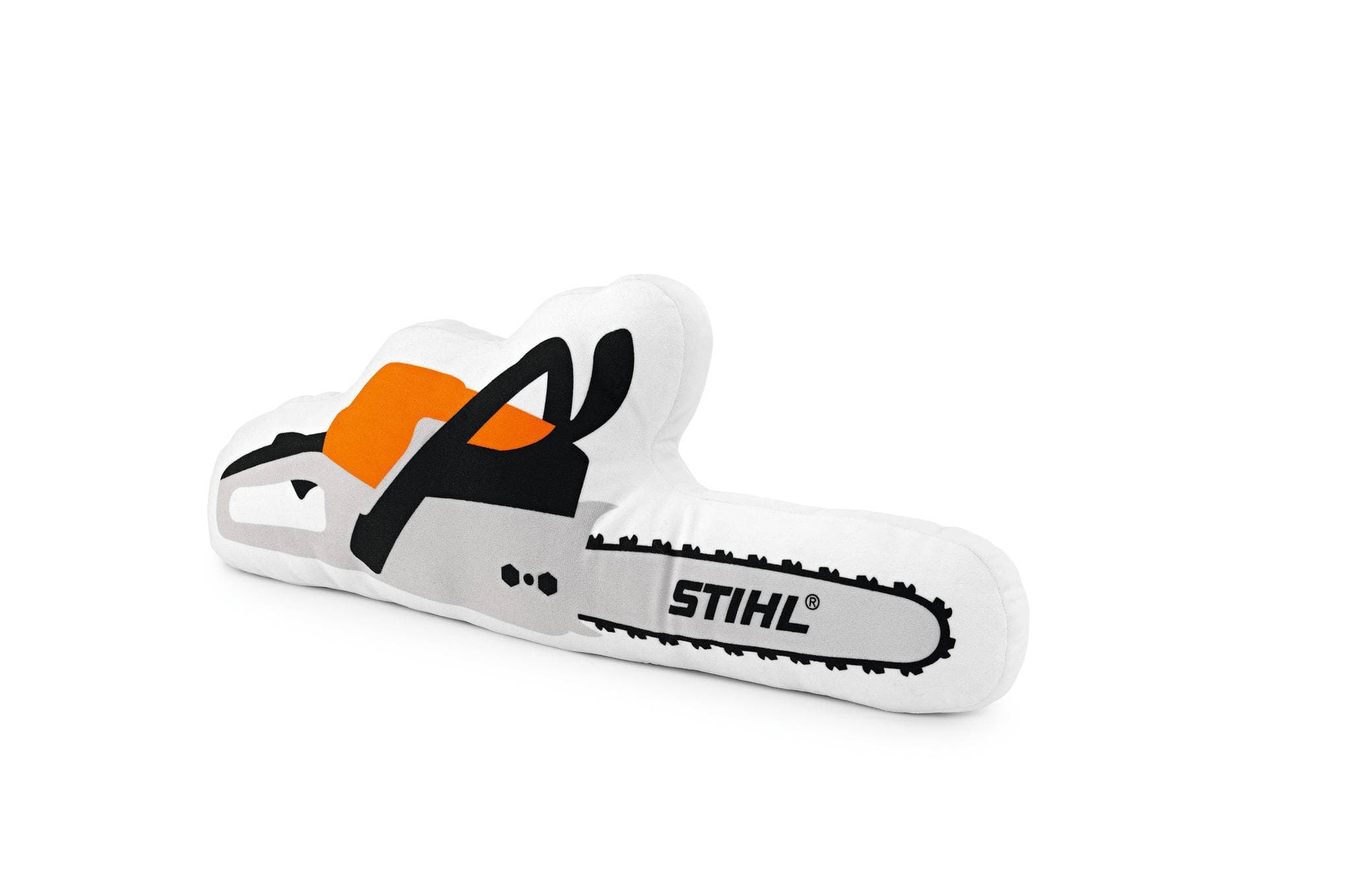 Polštář ve tvaru motorové pily STIHL, délka: cca 5